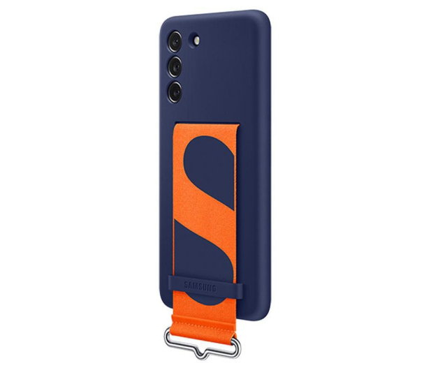 Samsung Etui SAMSUNG Silicone Cover z paskiem do S21 FE Navy # - 1461373 - zdjęcie 3